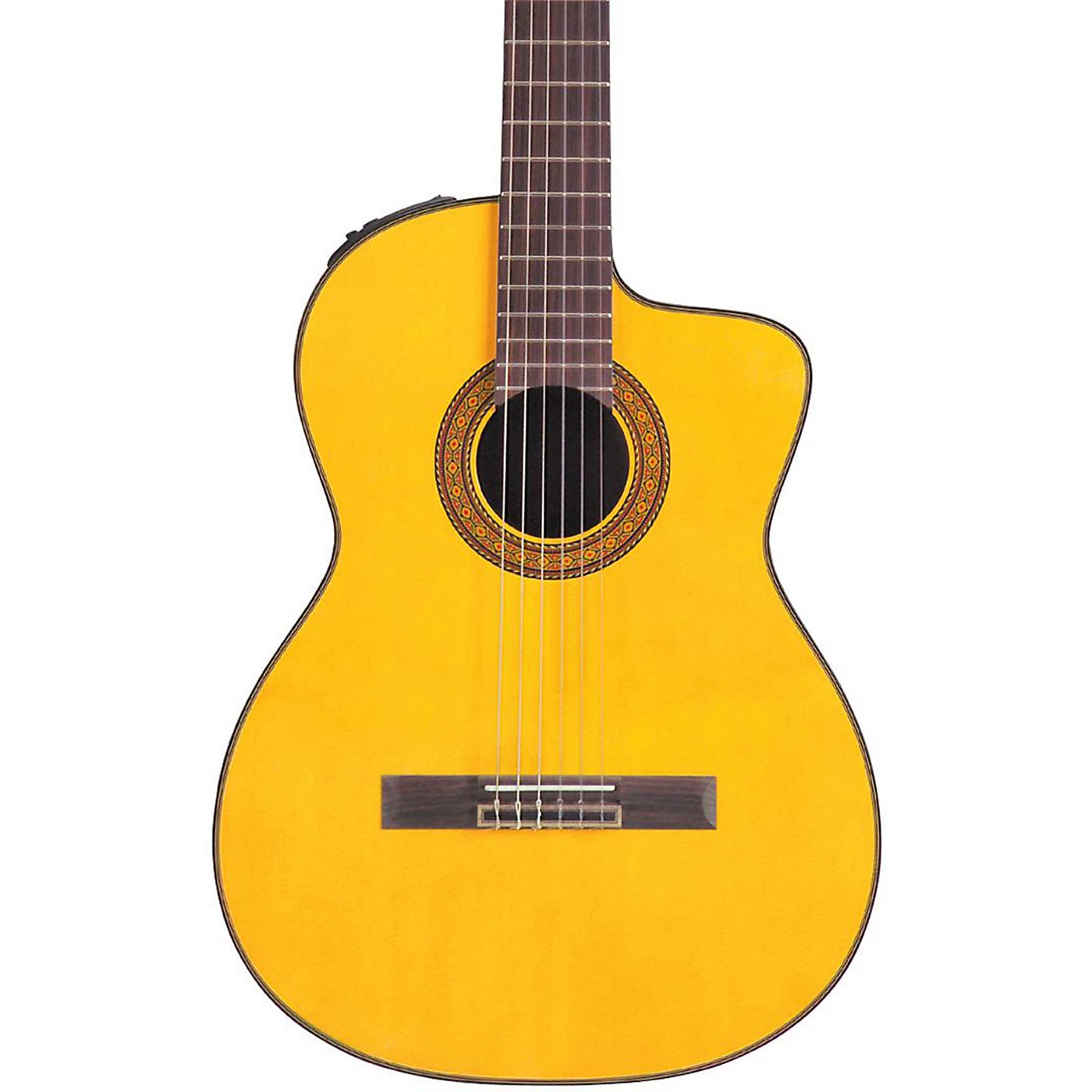 Outlet 😍 Takamine Takamine TC132SC Acoustic-Electric Nylon String Guitar Natural 🤩 3 Outlet 😍 Takamine Takamine TC132SC Acoustic-Electric Nylon String Guitar Natural 🤩