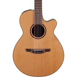 Wholesale 💯 Takamine Takamine Pro Series 3 Folk Nylon Cutaway Acoustic-Electric Guitar Natural 😀