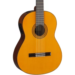 Budget 🎉 Yamaha Yamaha CGX102 Acoustic-Electric Classical Guitar Natural 😉