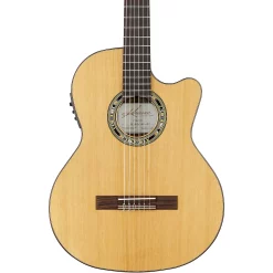 Best deal 👍 Kremona Kremona Verea Cutaway Acoustic-Electric Nylon Guitar ✨
