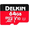 Hot Sale 👍 Delkin Delkin SELECT MicroSDHC Memory Card 64 GB 🥰