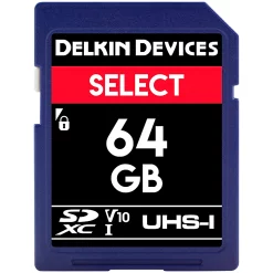Deals 😀 Delkin Delkin SELECT SDHC Memory Card 64 GB 🛒