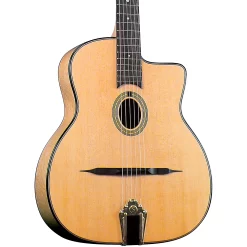 Flash Sale ✔️ Gitane Gitane DG-250M Professional Gypsy Jazz Guitar High Gloss Natural 👏