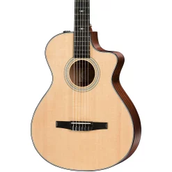 Hot Sale 😉 Taylor Taylor 312ce-N Grand Concert Nylon-String Acoustic-Electric Guitar 💯