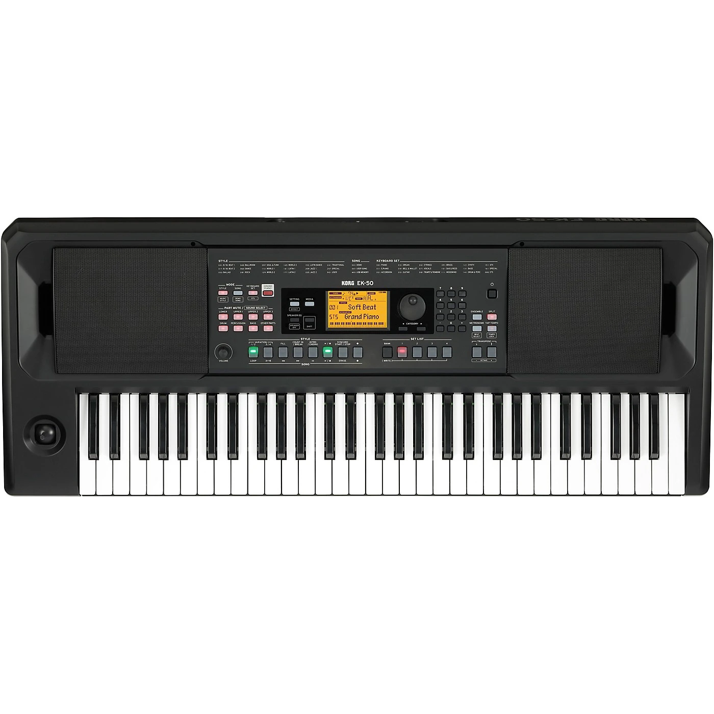 Hot Sale 🛒 Korg Korg EK-50 Entertainer Keyboard Black 🤩 3 Hot Sale 🛒 Korg Korg EK-50 Entertainer Keyboard Black 🤩