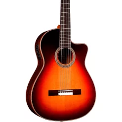 Promo 🎉 Cordoba Cordoba Fusion Orchestra CE Crossover Classical Acoustic-Electric Guitar Teardrop Sunburst ✨