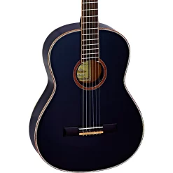 Hot Sale 🔔 Ortega Ortega Family Series R221SNBK Slim Neck Classical Guitar Gloss Black 😍