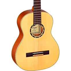 Budget 🥰 Ortega Ortega Family Series R121-3/4 3/4 Size Classical Guitar 🥰