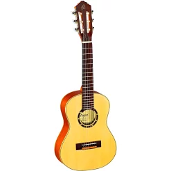 Budget 🌟 Ortega Ortega Family Series R121-1/4 1/4 Size Classical Guitar Satin Natural 0.25 👍