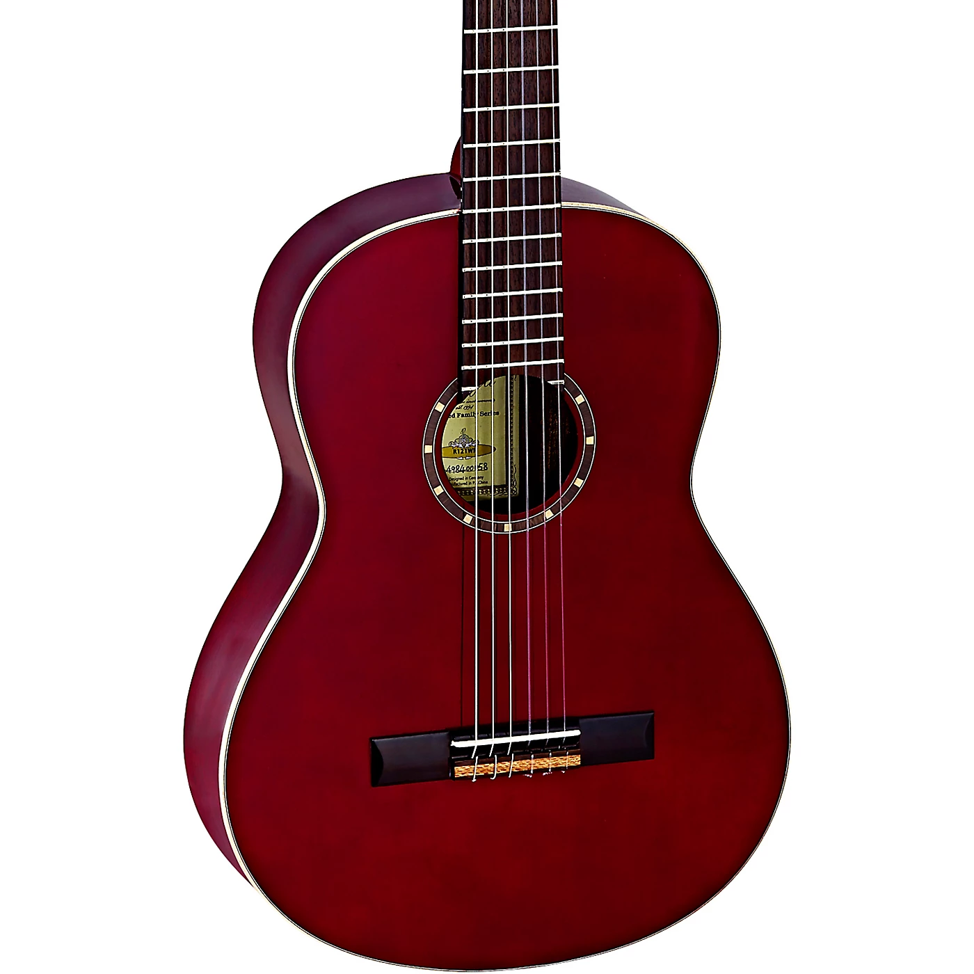 Deals ✔️ Ortega Ortega Family Series R121WR Classical Guitar Transparent Wine Red ⭐ 3 Deals ✔️ Ortega Ortega Family Series R121WR Classical Guitar Transparent Wine Red ⭐