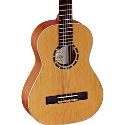 Coupon 🤩 Ortega Ortega Family Series R122-1/2 1/2 Size Classical Guitar Satin Natural 0.5 ⭐