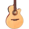 Best Pirce 🌟 Takamine Takamine TSP148NC Nylon Thinline Acoustic-Electric Guitar Satin Natural 🔥