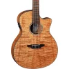Deals ✔️ Luna Luna High Tide Exotic Mahogany Nylon-String Acoustic-Electric Grand Concert Cutaway Guitar Satin Natural ✨ -Guitar shop L72428000001000 00 1400x1400 1