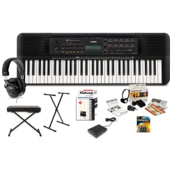 Deals ❤️ Yamaha Yamaha PSR-E273 61-Key Portable Keyboard Deluxe Package 🌟