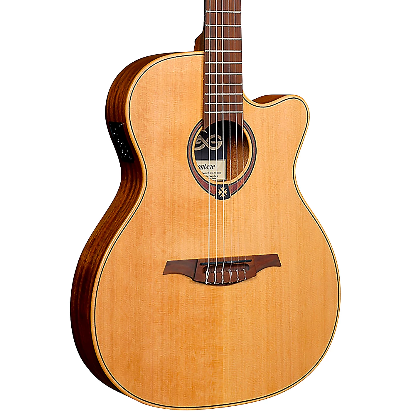 New 😀 Lag Guitars Lag Guitars Tramontane TN170ASCE Auditorium Cutaway Acoustic-Electric Classical Guitar Natural ⌛ 3 New 😀 Lag Guitars Lag Guitars Tramontane TN170ASCE Auditorium Cutaway Acoustic-Electric Classical Guitar Natural ⌛