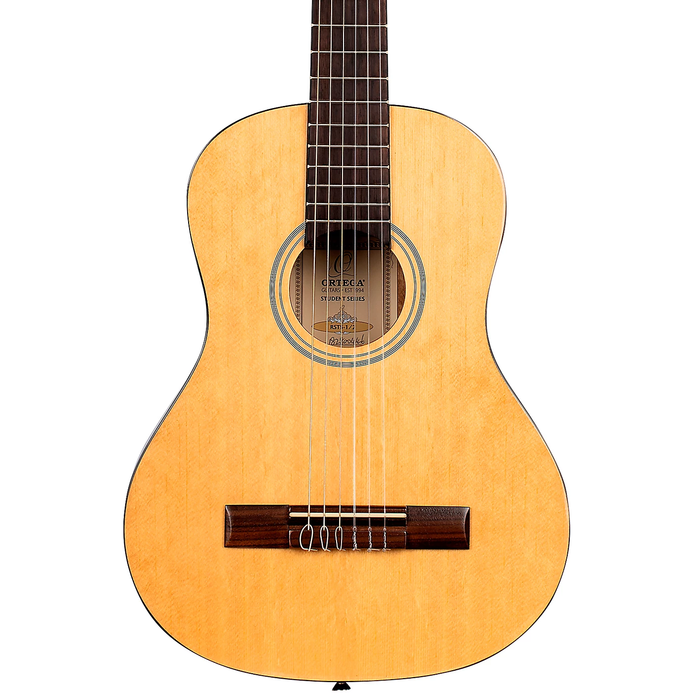 Flash Sale 😉 Ortega Ortega Student Series RST5-1/2 - 1/2 Size Acoustic Classical Guitar Gloss Natural 0.5 ⌛ 3 Flash Sale 😉 Ortega Ortega Student Series RST5-1/2 - 1/2 Size Acoustic Classical Guitar Gloss Natural 0.5 ⌛