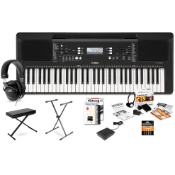 Top 10 👏 Yamaha Yamaha PSR-E373 61-Key Portable Keyboard Deluxe Package 💯