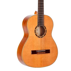 Cheap 🧨 Ortega Ortega Family Series R122G-3/4 Classical Guitar Cedar 3/4 Size ❤️