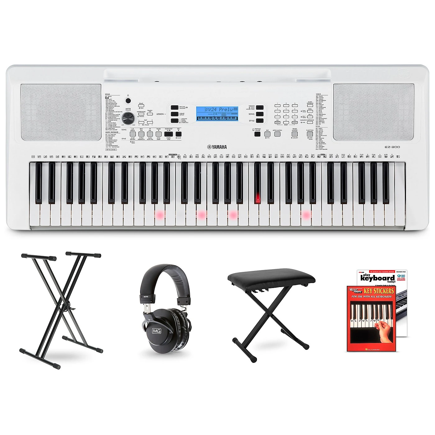 Best Sale ⌛ Yamaha Yamaha EZ-300 Digital Keyboard Package Beginner 🤩 3 Best Sale ⌛ Yamaha Yamaha EZ-300 Digital Keyboard Package Beginner 🤩