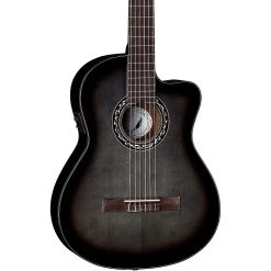 Cheapest ❤️ Dean Dean Espana Classical Acoustic-Electric Guitar Black Burst ⭐