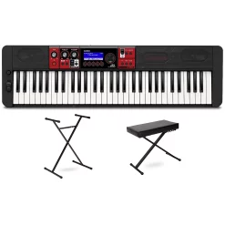 Budget ❤️ Casio Casio Casiotone CT-S1000V Vocal Synthesizer With Stand And Bench 🥰